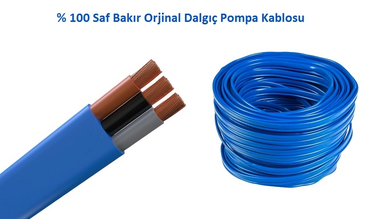 Dalgıç Pompa Kablosu